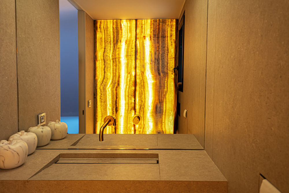Bespoke bath built for a premium residential project on the French Riviera.